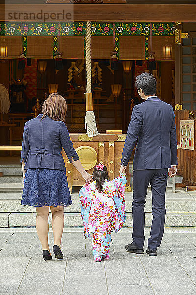 Japanisches traditionelles Shichi-Go-San