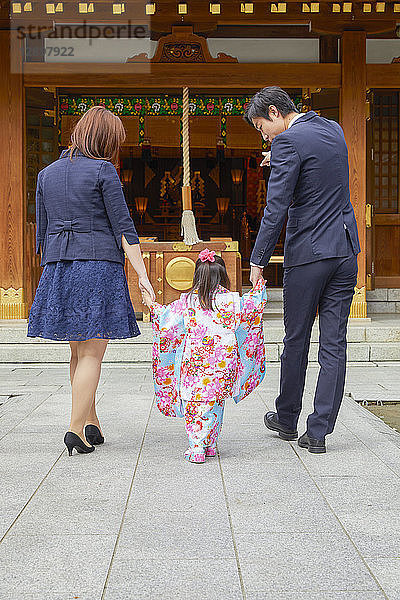 Japanisches traditionelles Shichi-Go-San