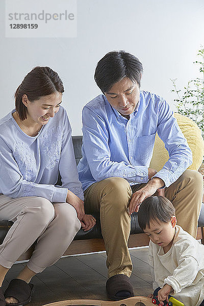 japanische Familie