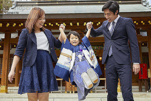 Japanisches traditionelles Shichi-Go-San