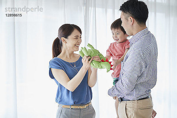 japanische Familie