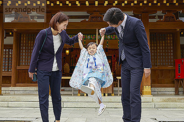 Japanisches traditionelles Shichi-Go-San