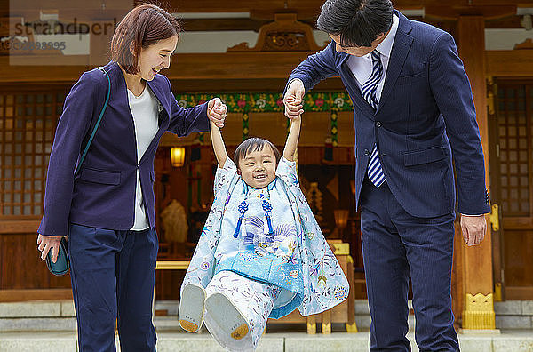 Japanisches traditionelles Shichi-Go-San