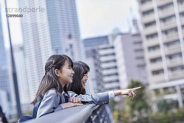 Japanische Mittelschüler