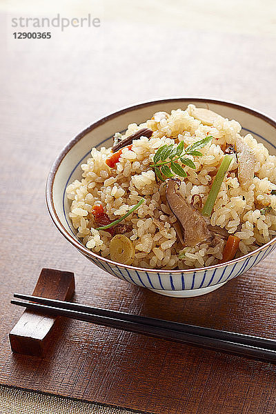 Reis nach japanischer Art