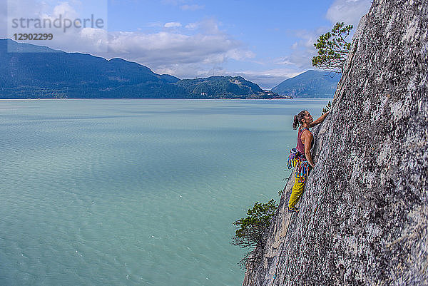 Felsklettern für Frauen  Squamish  Kanada