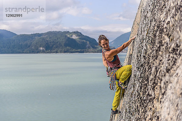 Felsklettern für Frauen  Squamish  Kanada