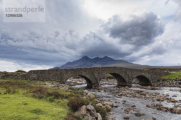UK  Scotland  Inner Hebrides  Isle of Skye  Kyle Akin and the Skye Bridge of The Plock