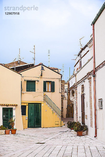 Italy  Molise  Termoli  Old town