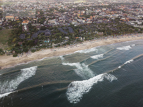 Indonesia  Bali  Aerial view of Padma beach