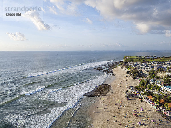 Indonesia  Bali  Aerial view of Dreamland beach