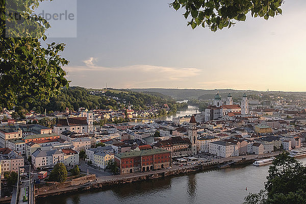 Germany  Bavaria  Passau  city view