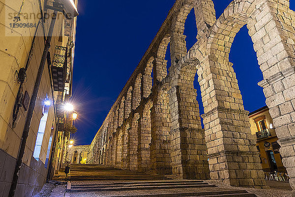 Spain  Castile and Leon  Segovia  Aqueduct