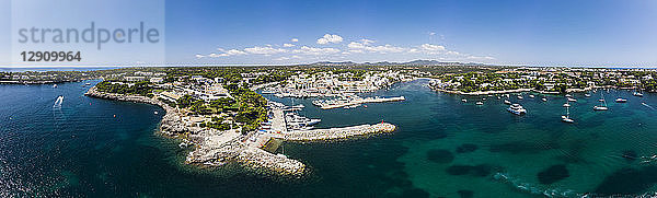 Spain  Balearic Islands  Mallorca  Region Cala d'Or  Coast of Porto Petro