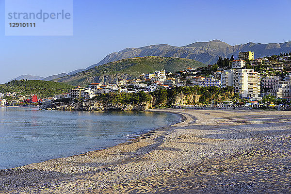 Albania  Ionean sea  Albanian Riviera  beach of Himara