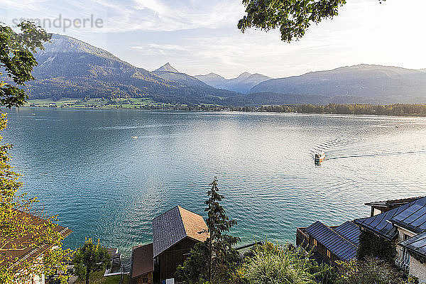 Austria  Salzburg State  Salzkammergut  St. Wolfgang at Lake Wolfgangsee