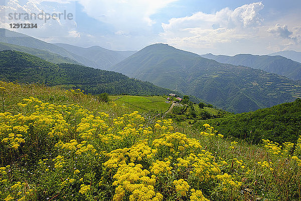 Albania  Shkoder  Drin Valley  Mountains