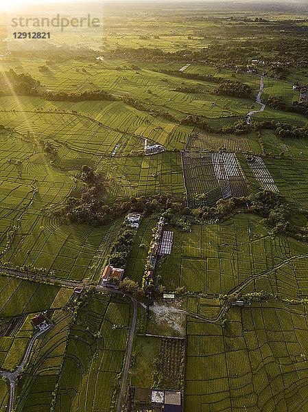 Indonesia  Bali  Kedungu  Aerial view