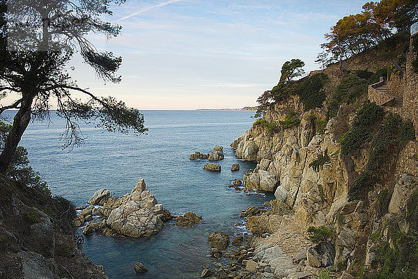 Spain  Catalonia  Lloret de Mar  Cala Trons