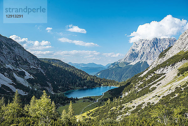 Austria  Tyrol  Lake Seebensee in summer