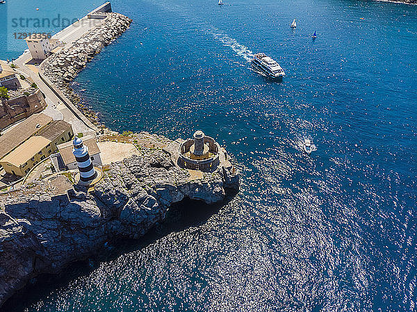 Spain  Balearic Islands  Mallorca  Serra de Tramuntana  Port de Soller