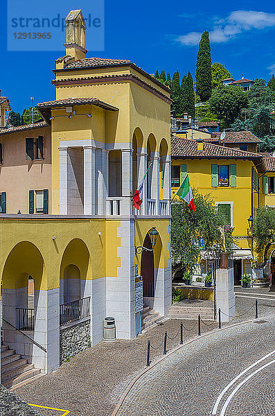 Italy  Lombardy  Gardone Riviera  City gate