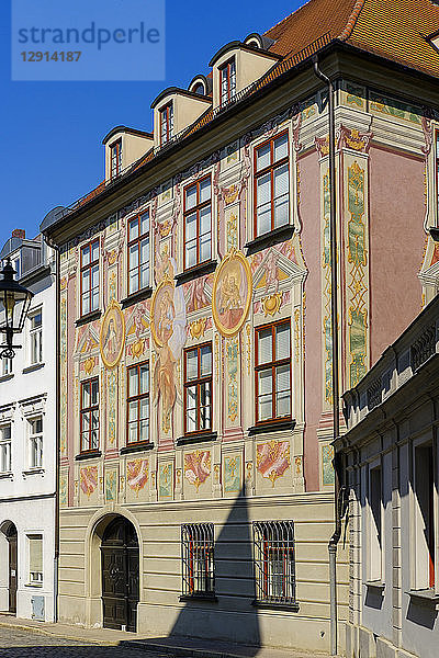 Germany  Augsburg  Kathan House  mural painting