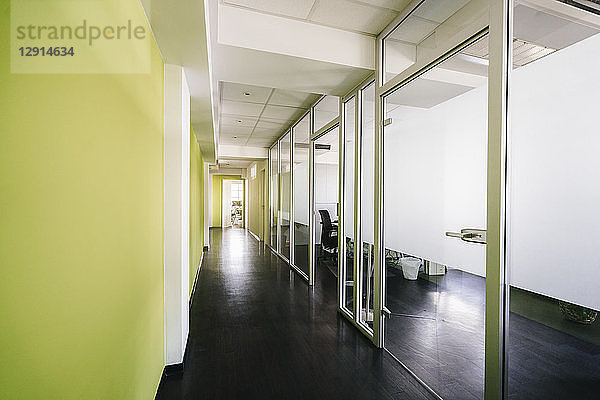 Corridor in an office building