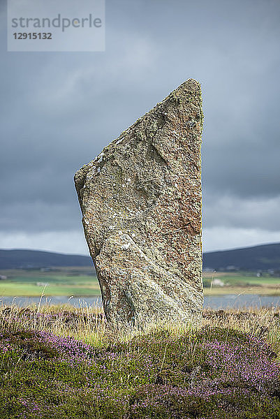 Great Britain  Scotland  Orkney  Mainland  Ring of Brodgar  neolithic stone circle  stone