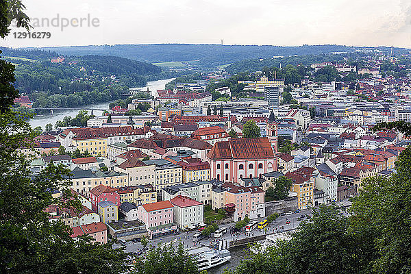 Germany  Bavaria  Passau  cityscape
