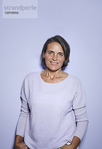 Portrait of smiling mature woman