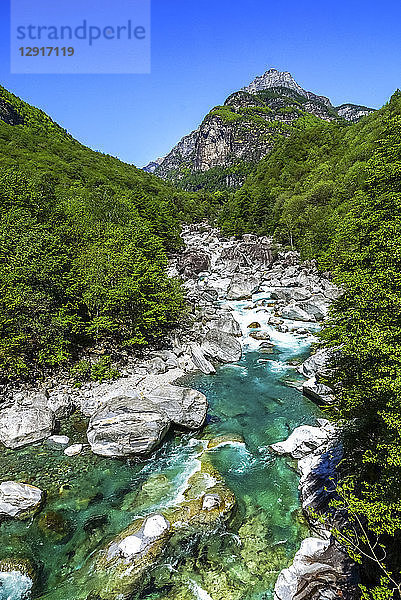 Switzerland  Ticino  Verzasca valley