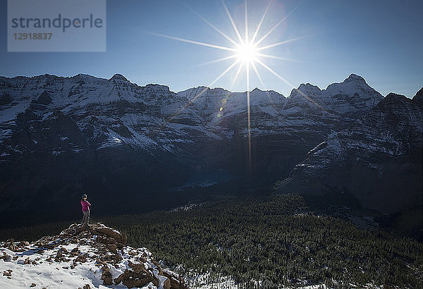 Majestätische Naturkulisse des Lake O'Hara und der kanadischen Rocky Mountains  Yoho National Park  Alberta  Kanada