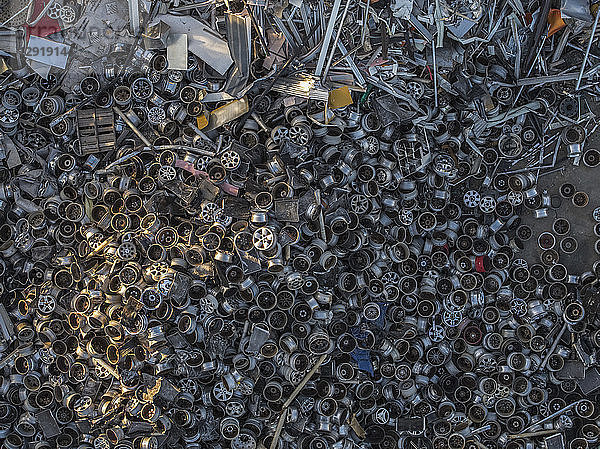 Luftaufnahme einer Metallrecyclinganlage  Lilburn  Georgia  USA