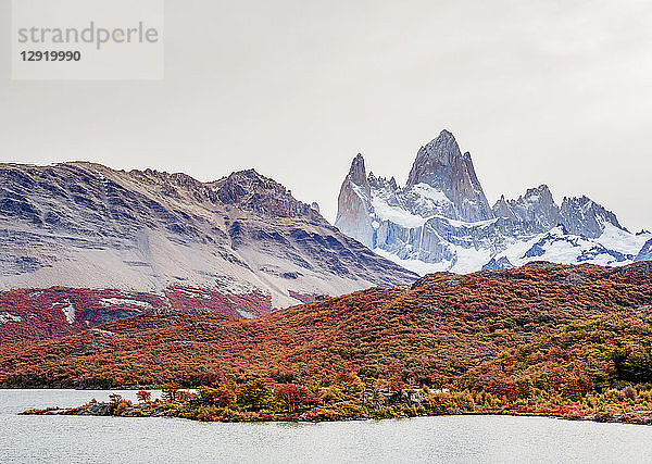 Berg Fitz Roy  Nationalpark Los Glaciares  UNESCO-Welterbe  Provinz Santa Cruz  Patagonien  Argentinien  Südamerika