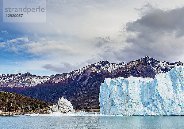 Perito-Moreno-Gletscher  Nationalpark Los Glaciares  UNESCO-Welterbe  Provinz Santa Cruz  Patagonien  Argentinien  Südamerika