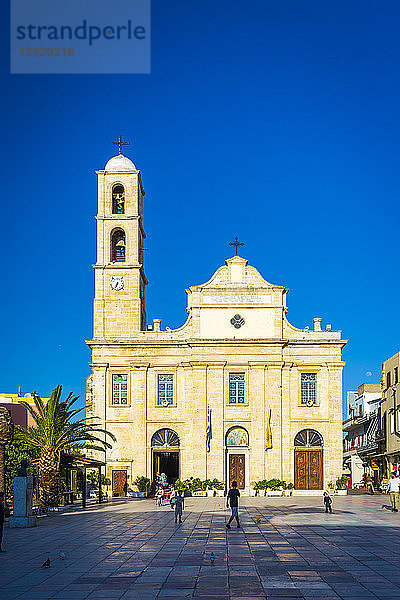 Die orthodoxe Kathedrale  Chania  Kreta  Griechische Inseln  Griechenland