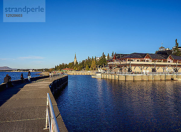 Hafen San Carlos  San Carlos de Bariloche  Nationalpark Nahuel Huapi  Provinz Rio Negro  Argentinien  Südamerika