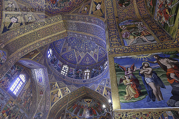 Die armenische Kathedrale des Heiligen Erlösers  Isfahan  Iran  Naher Osten