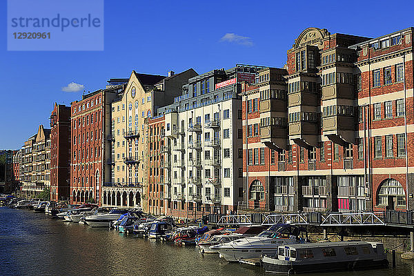 Redcliff Quay  Bristol City  England  Vereinigtes Königreich  Europa