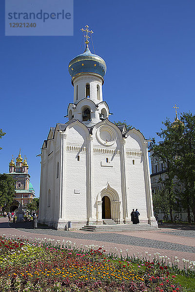 Heilig-Geist-Kirche  Dreifaltigkeitskloster St. Sergius  UNESCO-Weltkulturerbe  Sergiev Posad  Russland  Europa