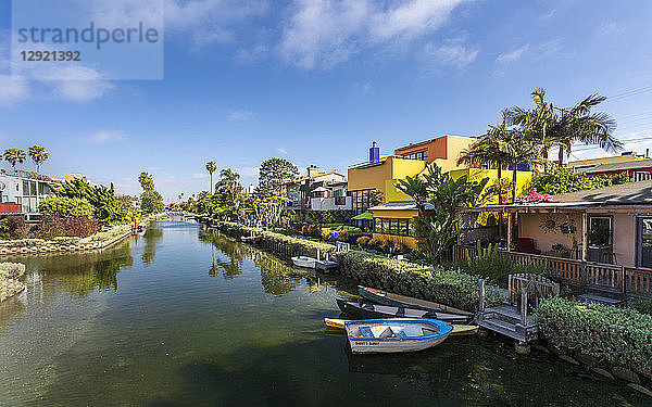 Venice Canals  Venice Beach  Los Angeles  Kalifornien  Vereinigte Staaten von Amerika  Nordamerika