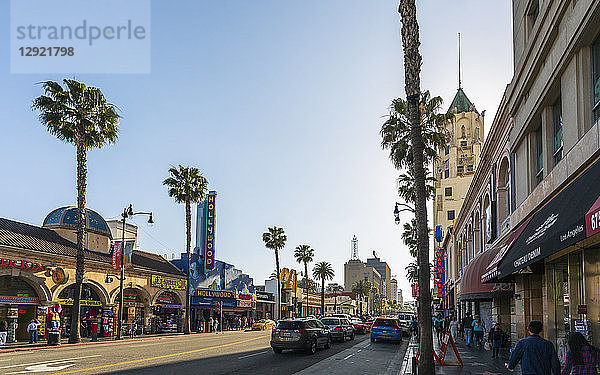 Hollywood Boulevard  Hollywood  Los Angeles  Kalifornien  Vereinigte Staaten von Amerika  Nordamerika