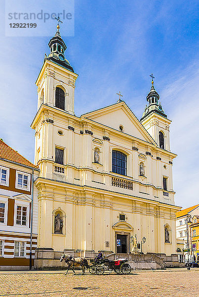 Kirche des Heiligen Geistes  Altstadt  UNESCO-Weltkulturerbe  Warschau  Polen