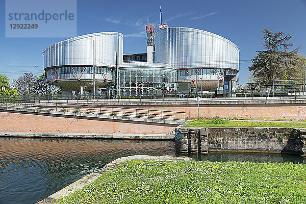 Europäischer Gerichtshof für Menschenrechte  Straßburg  Elsass  Frankreich  Europa