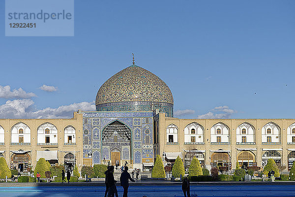 Scheich-Lutfallah-Moschee  Naghsh-e Jahan-Platz  Isfahan  Iran  Naher Osten