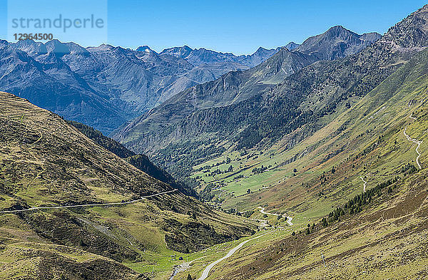 Frankreich  Pyrenäen-Nationalpark  Hautes-Pyrenees  an der Straße des Tourmalet