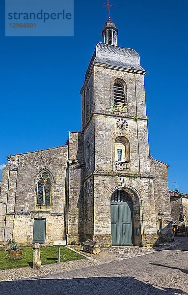 Frankreich  Gironde  Rions  Kirche Saint Seurin (12.-18. Jahrhundert)