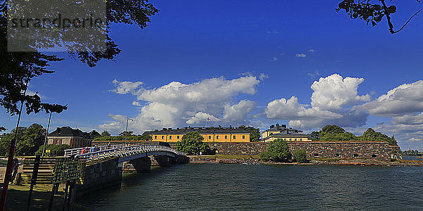 Europa  Finnland  Helsinki. Schären von Helsinki. Festung Suomenlinna