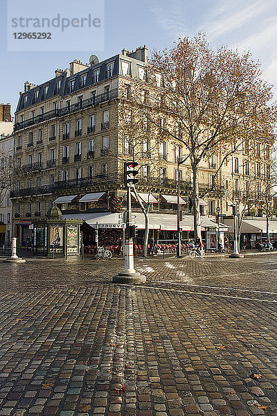 Frankreich  Paris  Place de l'Ecole Militaire  ohne Autos.